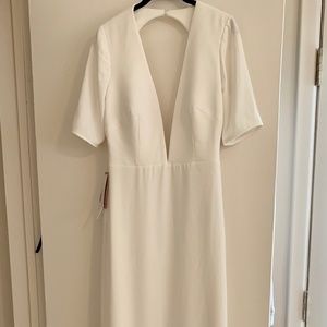 Gorgeous, Sleek Wedding Dress - BHLDN - Never Worn